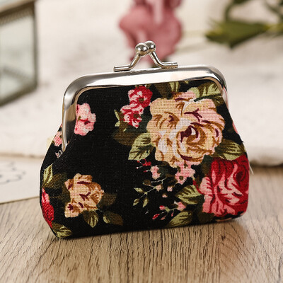 12 KOM. Modna torbica za novčiće od pamučnog ruža Slatke ljupke ženske torbice za sitniš, torbica za ključeve, torbica, mini torbica, suvenir