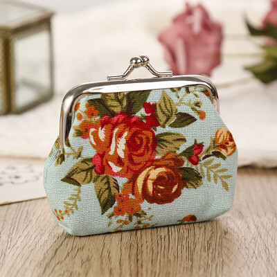 12 KOM. Modna torbica za novčiće od pamučnog ruža Slatke ljupke ženske torbice za sitniš, torbica za ključeve, torbica, mini torbica, suvenir
