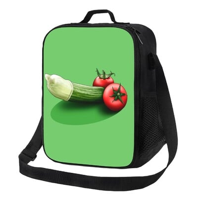 Dulce Sexy Pop Art Lips Geantă de prânz termoizolantă pentru femei Geantă termică Bento Box Copii Școlari