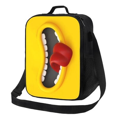 Dulce Sexy Pop Art Lips Geantă de prânz termoizolantă pentru femei Geantă termică Bento Box Copii Școlari