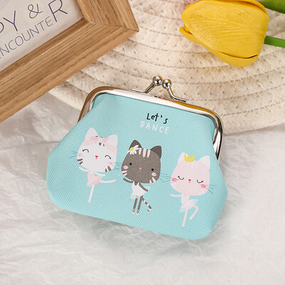 12 tk moe PU nahast mündikott Armas kiisu kass naine väike rahakotid võtmehoidja ümbris rahakott minikott suveniir