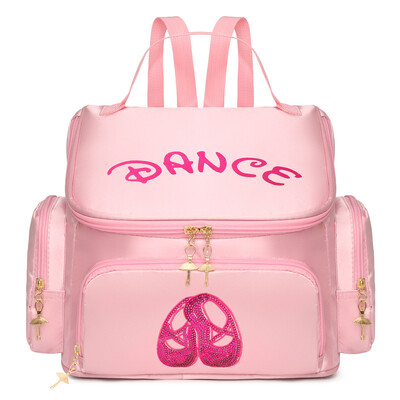 Rucsaci de gimnastică Ambalare de capacitate mare Antrenament de dans Copii Fată Școală Bolsa de umăr pentru copii Genți de sport de călătorie de weekend