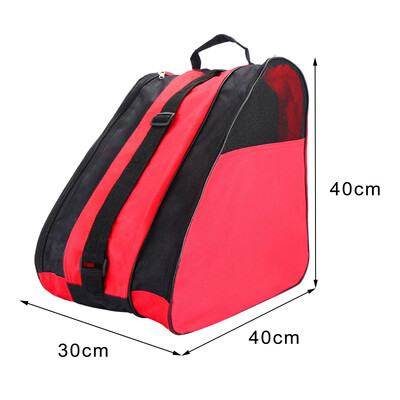 Τσάντα πλάτης για πατινάζ στον πάγο Σακίδιο πλάτης πολλαπλών χρήσεων διπλό σακίδιο ώμου Παιδικό σακίδιο πλάτης για πατινάζ σε εξωτερικό χώρο Τσάντα παπουτσιών για πατινάζ