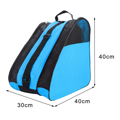 Τσάντα πλάτης για πατινάζ στον πάγο Σακίδιο πλάτης πολλαπλών χρήσεων διπλό σακίδιο ώμου Παιδικό σακίδιο πλάτης για πατινάζ σε εξωτερικό χώρο Τσάντα παπουτσιών για πατινάζ