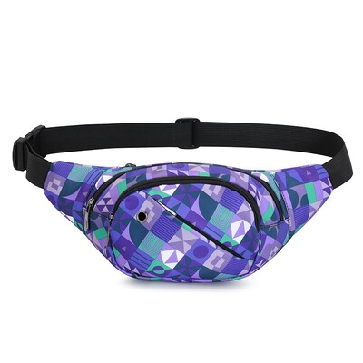 Tinyat Ženske torbe oko struka Šarene geometrijske torbe na rame Ženske torbe preko ramena Ženske torbe na prsima Tote torbe Torbe za pojas