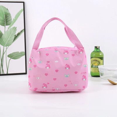 MINISO Hello Kitty Sanrio Kuromi ručna torbica Torba za ručak Cartoon casual torba mala četvrtasta torbica Ice Bag Torba za pohranu