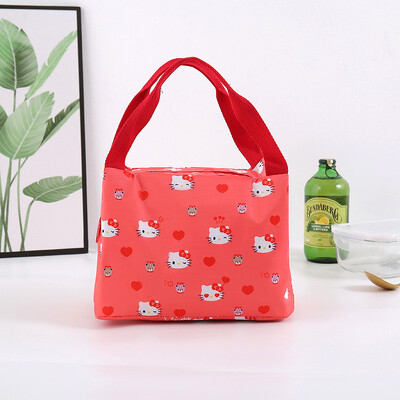 MINISO Hello Kitty Sanrio Kuromi ručna torbica Torba za ručak Cartoon casual torba mala četvrtasta torbica Ice Bag Torba za pohranu