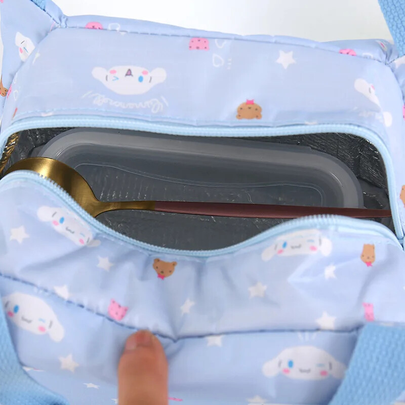 MINISO Hello Kitty Sanrio Kuromi ručna torbica Torba za ručak Cartoon casual torba mala četvrtasta torbica Ice Bag Torba za pohranu