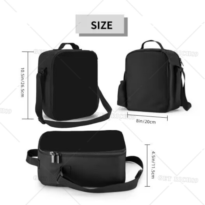 Päevalillesinine isoleeritud söögikott lastele poistele, tüdrukutele, reguleeritavad ja eemaldatavad lõunasöögikarbi kotikomplektid Tipe reisikooli jaoks