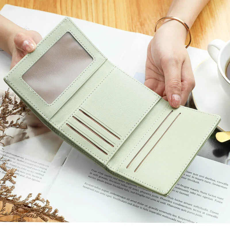 Novi ženski novčanik, slatki kratki novčanik, mala torbica, držač kartice za vrećicu za djevojčice