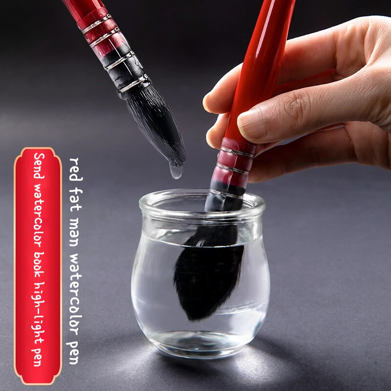 1 tk kõrgekvaliteedilised joonistuspintslid, värvipintslid Professionaalsed akvarellõliga akrüülpliiats, käsitsi valmistatud orava juuksekunstniku tarvikud