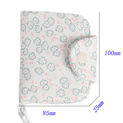 Kaasaskantav mündikott Uus ühevärviline minirahakott Kerge puuvillane kõrvaklapikott naiste võtmekoti reisikaardihoidja