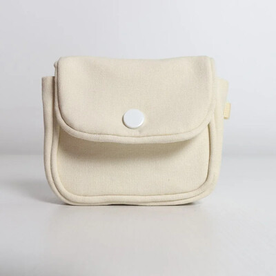 Kaasaskantav mündikott Uus ühevärviline minirahakott Kerge puuvillane kõrvaklapikott naiste võtmekoti reisikaardihoidja
