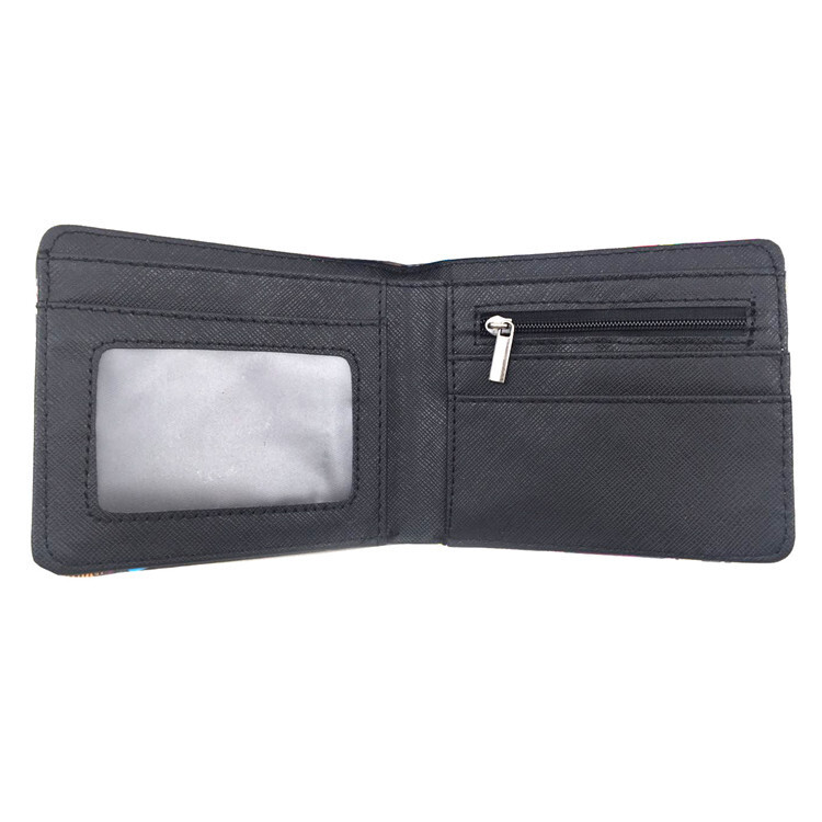 Portofel Miniso Sanrio Kawaii Cartoon keroppi Poșetă din piele PU cu buzunar pentru monede