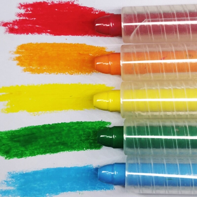 Kieto vandens kreida, be dulkių, šaligatvių kreida lauko gatvės kreida, plaunama Jumbos kreida mokykliniai biuro reikmenys mokiniams