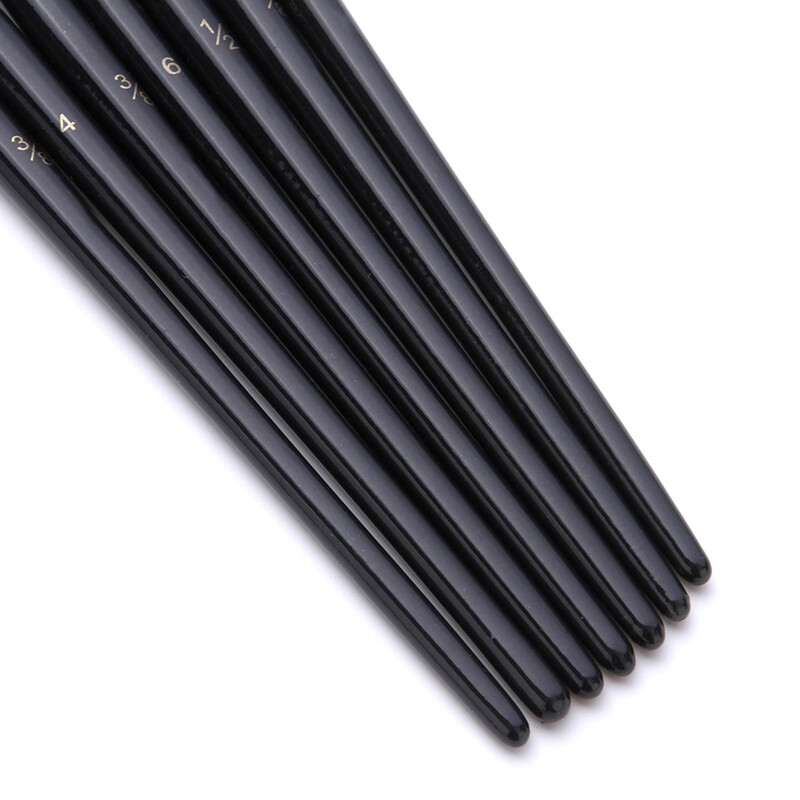 Set umjetničkih kistova od 18 komada Paket vrećica s strugačem Kist za akvarel Olovka Najlonska četka s nježnom drvenom drškom