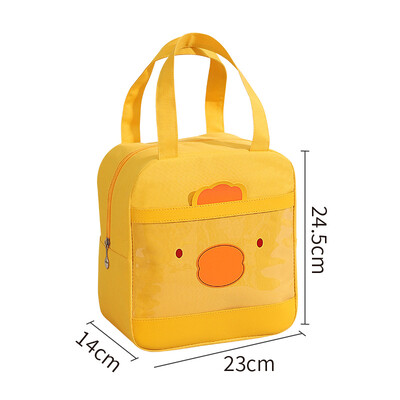 Lõunakarbikott Lastele Naiste lõunakotid Armsad isoleeritud lõunasöögikarbikott Kangaskotid Piknikukotid Külmekott Сумка Холодильник 보냉백