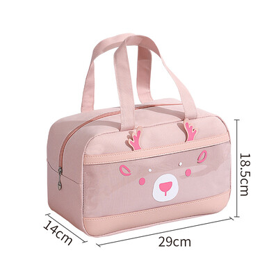 Lõunakarbikott Lastele Naiste lõunakotid Armsad isoleeritud lõunasöögikarbikott Kangaskotid Piknikukotid Külmekott Сумка Холодильник 보냉백