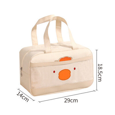 Lõunakarbikott Lastele Naiste lõunakotid Armsad isoleeritud lõunasöögikarbikott Kangaskotid Piknikukotid Külmekott Сумка Холодильник 보냉백