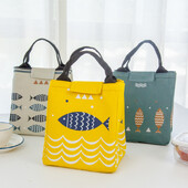 Παιδικές τσάντες μεσημεριανού γεύματος για γυναίκες Handheld Bento Bag Insulated Bag Lunch Box Oxford υφασμάτινο σάκο A Lunch Enfant Loncheras Para Niños