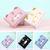 Multifilmi mini-tiiger-müntide rahakotid, PU-nahast mitme kaardi pesa rahakott Moodne naiste lühike rahakott krediitkaart