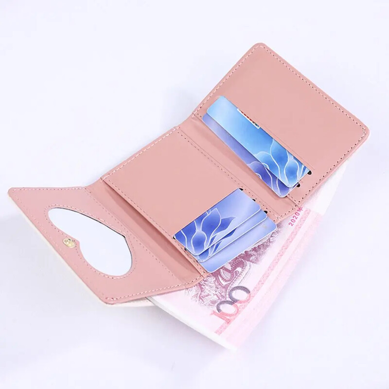 Multifilmi mini-tiiger-müntide rahakotid, PU-nahast mitme kaardi pesa rahakott Moodne naiste lühike rahakott krediitkaart