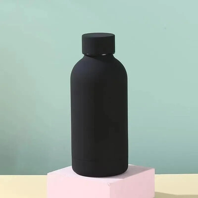 Američka mala termos šalica od nehrđajućeg čelika, mini sportski čajnik, matirana termos boca