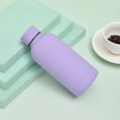 Američka mala termos šalica od nehrđajućeg čelika, mini sportski čajnik, matirana termos boca