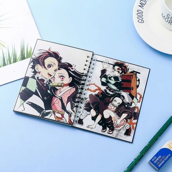 Demon Sketchbook Anime Προγράμματα σημειωματάριων γραφικής ύλης Σχολικά προμήθειες Stationary Kawaii Journal Note Book Kamado Nezuko