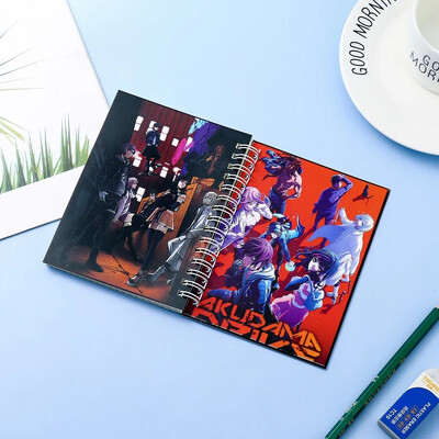 Demonų eskizų knygelė Anime užrašų knygelė Tvarkaraščiai Kanceliarinės prekės Mokyklinės reikmenys Stacionarios Kawaii žurnalo užrašų knygelė Kamado Nezuko