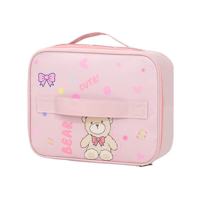 Genți de prânz de călătorie pentru copii Geantă Bento de desene animate Geanta de izolare pentru bebeluși Genți de picnic Genți de prânz pentru femei Geantă frigorifică Lonchera