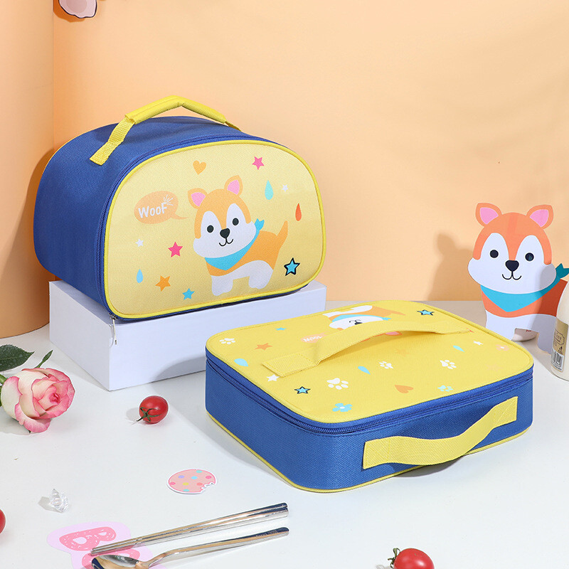 Genți de prânz de călătorie pentru copii Geantă Bento de desene animate Geanta de izolare pentru bebeluși Genți de picnic Genți de prânz pentru femei Geantă frigorifică Lonchera