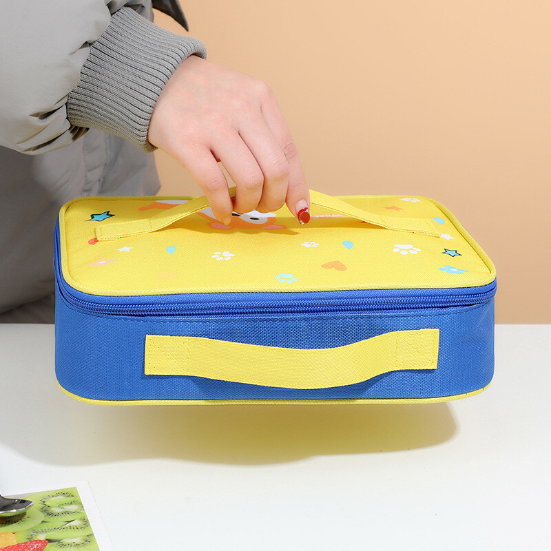 Genți de prânz de călătorie pentru copii Geantă Bento de desene animate Geanta de izolare pentru bebeluși Genți de picnic Genți de prânz pentru femei Geantă frigorifică Lonchera