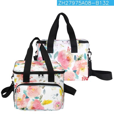 Hip Hop, flori populare, fluturi, insecte, imprimate 3D, geantă de prânz, mai mare, izolație termică, genți pentru alimente, pungi de gheață