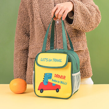 Cartoon Lunch Box Bag for Students Thickened Cute Bento Bag for Children Mother Παιδικές τσάντες για κορίτσι Γυναικεία Τσάντα Дитячі Сукні 가방