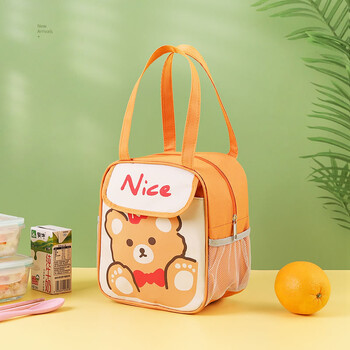 Cartoon Lunch Box Bag for Students Thickened Cute Bento Bag for Children Mother Παιδικές τσάντες για κορίτσι Γυναικεία Τσάντα Дитячі Сукні 가방