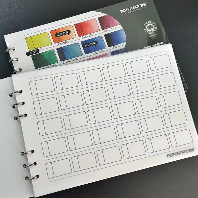 POTENTATE Kartica s vodenim bojama 300g Pamučni papir za markere Bojice Olovke u boji Markeri Bojanka Potrepštine za umjetnost