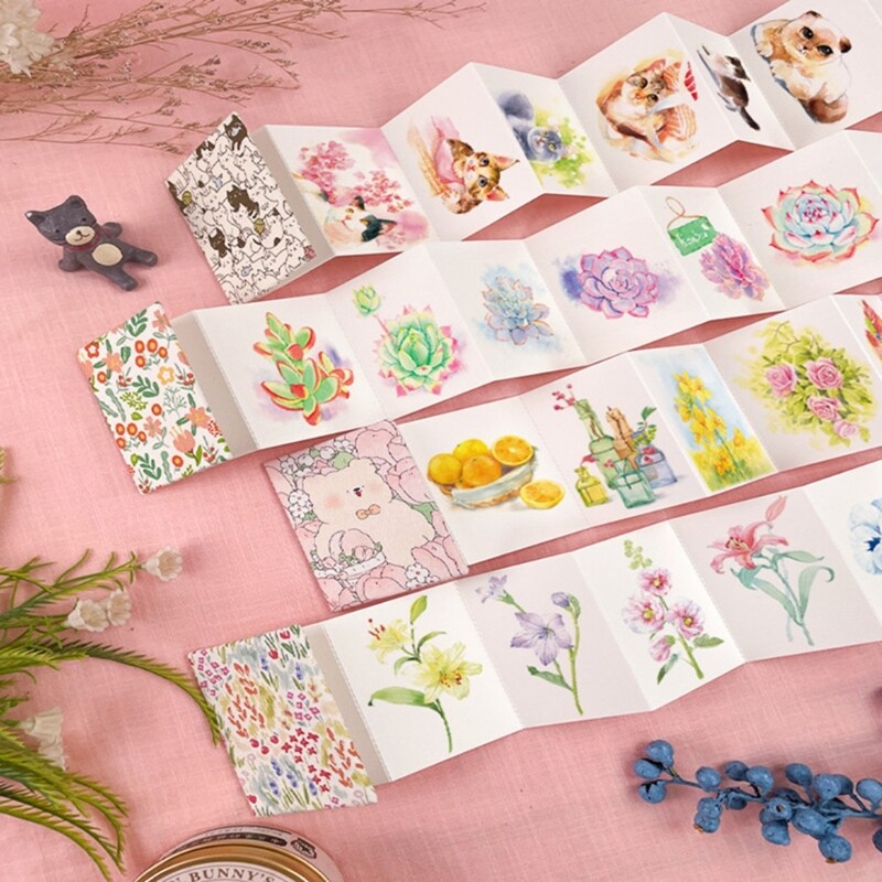 Knjiga za crtanje u akvarelu, prijenosna mini bilježnica s akvarelom, papir za crtanje s teksturom u akvarelu, knjiga, umjetnički papir, knjiga za crtanje