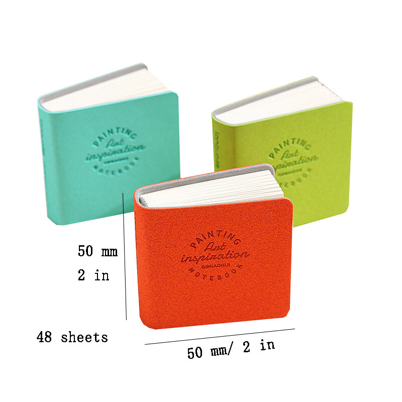 Mini joonistusvihik ruut akvarell visandivihik Paks paber GSM 200g 3 raamatu maalimine paber Töö Lõõgastus kunstitarbed