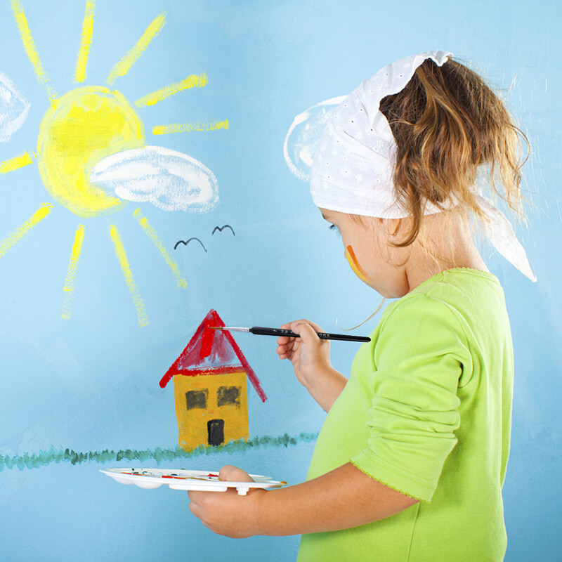 10 tk Väga peen joonistuspliiats Silmapliiats Liner Pintsel Akvarellmaal Metall Puit Laste Aksessuaarid Õlipliiatsid Õpilase Laps