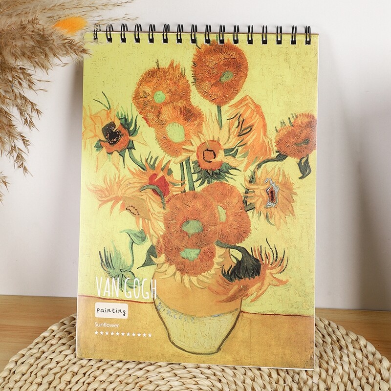 A4-vormingus visandivihik akvarellide joonistamiseks visandivihik Kunstimaali õpilastele Tühi pildiraamat Sketšmaali kunstitarbed