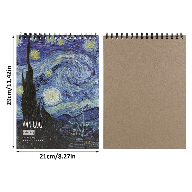 A4-vormingus visandivihik akvarellide joonistamiseks visandivihik Kunstimaali õpilastele Tühi pildiraamat Sketšmaali kunstitarbed