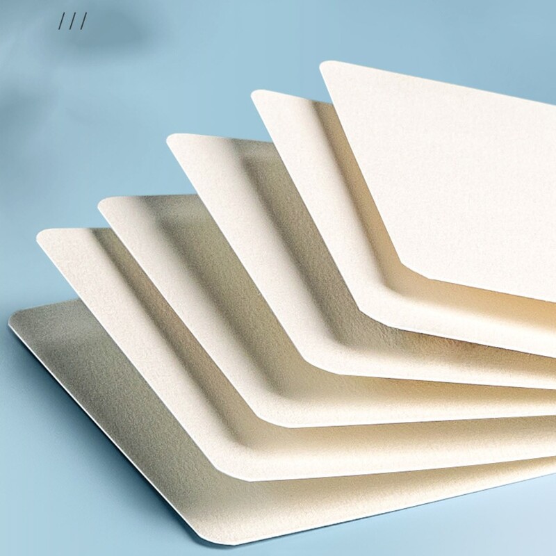 Ruudu/ümmargune joonistus akvarellpaber puidumassist postkaart jämedateraline paber professionaalne 50 lehte akvarellpaber