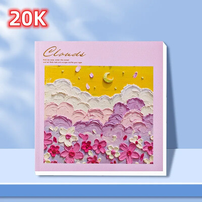 20 000 80 lehte paksendatud paberit visandivihik Õpilaste kunst Maalimine Joonistus Akvarellraamat Graffiti Visandivihik Kooli kirjatarbed