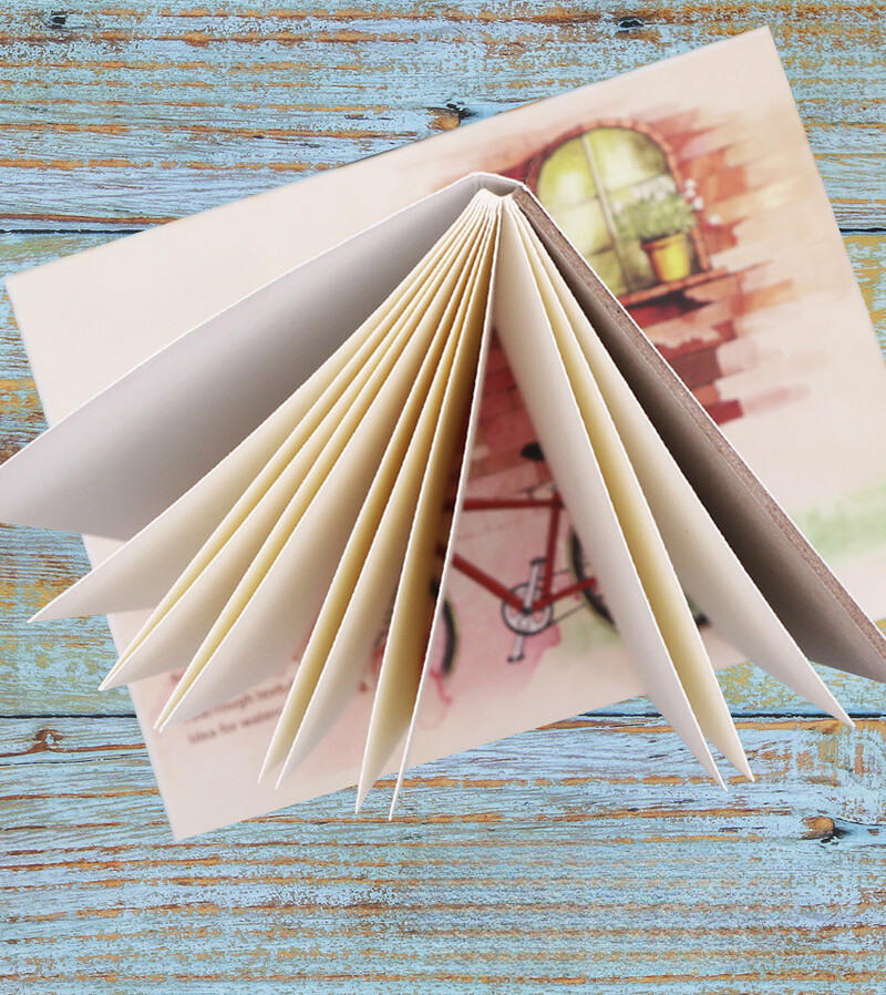 A5/A6 12 coli 300 g/m² Caiet de schițe acuarele pentru începători Schiță în creion de culoare Desen Manual de pictură Hârtie Rechizite de artă