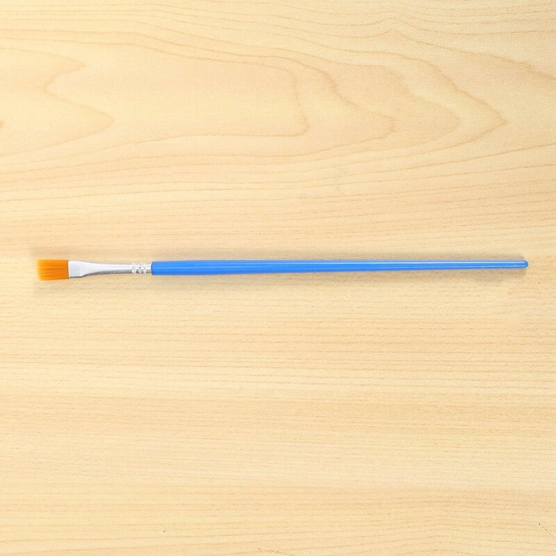 Σετ πινέλα ζωγραφικής 100 τμχ Παιδικά Nylon Flat Hair Small Oil Watercolor Artist Painting Kits Bulk for Children