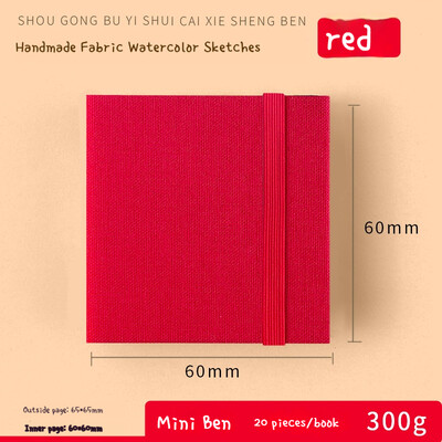 Riidest akvarelliraamat Käsitsi valmistatud peeneteraline pilt guaššvisand Graffiti Anime kunst tühi paber värviline pliiats akrüüljoonis