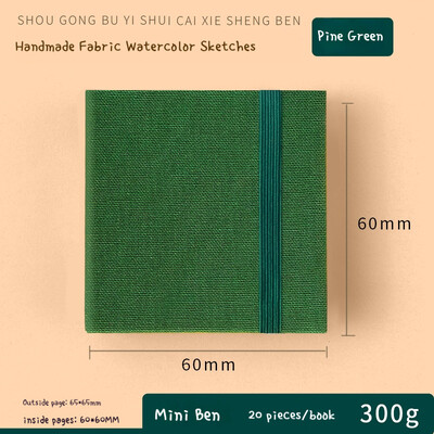 Riidest akvarelliraamat Käsitsi valmistatud peeneteraline pilt guaššvisand Graffiti Anime kunst tühi paber värviline pliiats akrüüljoonis