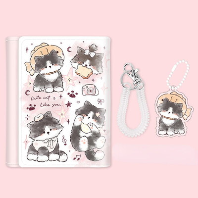 Xiuya slatke mačje novčanike za žene Luksuzna dizajnerska torbica s crtanim grafitima za novčiće Modna kawaii ženska estetska kratka mala torbica