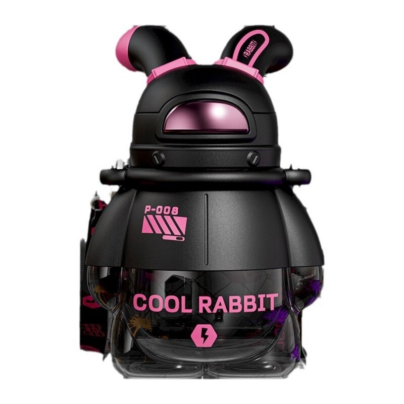 800 ml veepudel Tide Cool Suure mahutavusega Big Belly Cup kaasaskantav joogitops õuespordiks Fitness Straw Water Cup